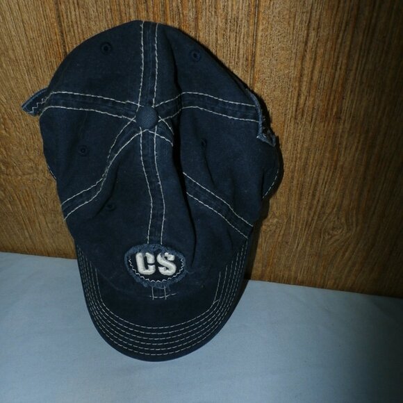 Authentic Cutty Sark Blended Scotch Whisky Men's Blue Denim Logo Baseball Hat - Picture 11 of 11
